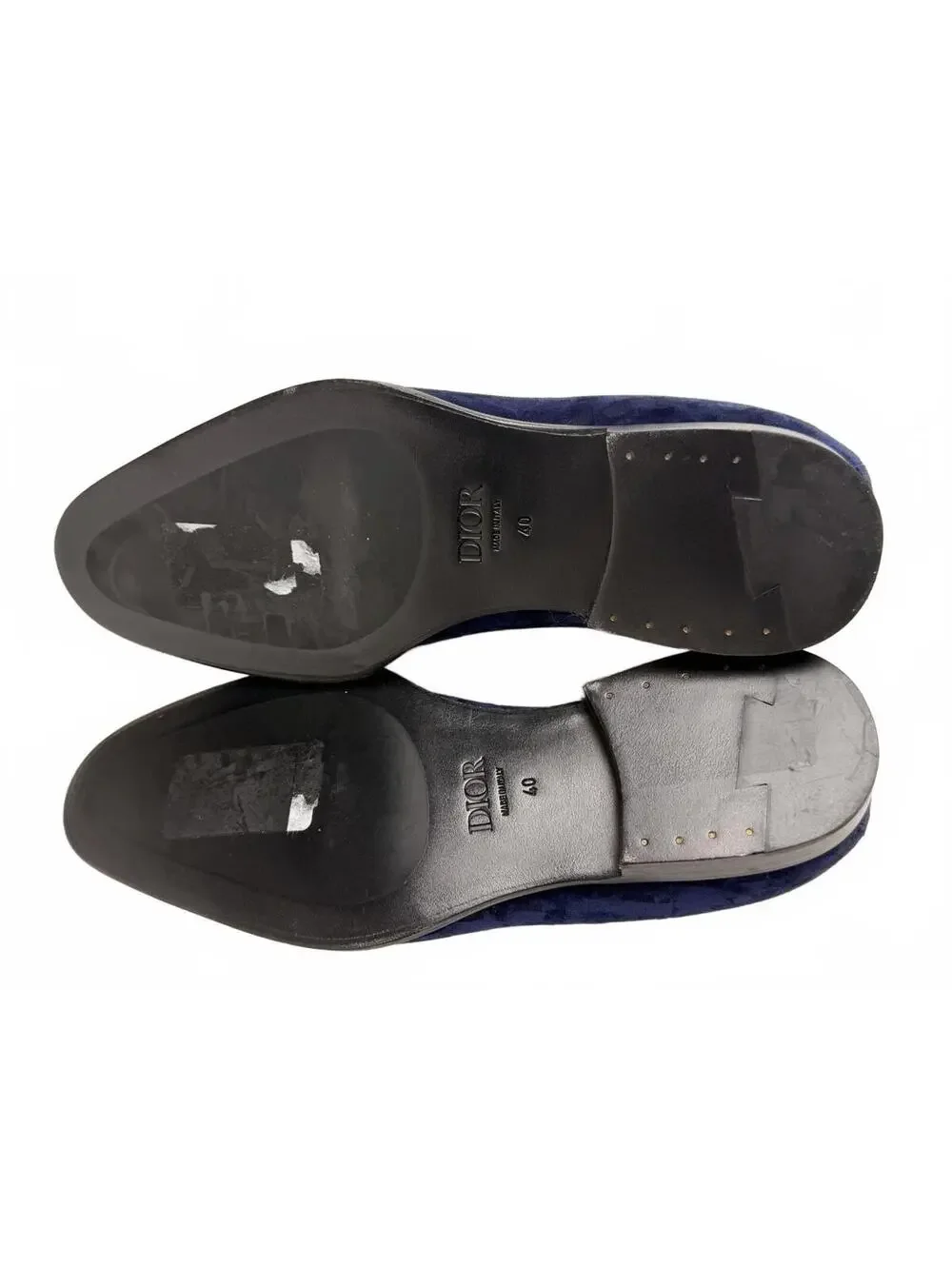 Dior Men's Oblique Jacquard Corsac Loafer SZ 40 Brand New